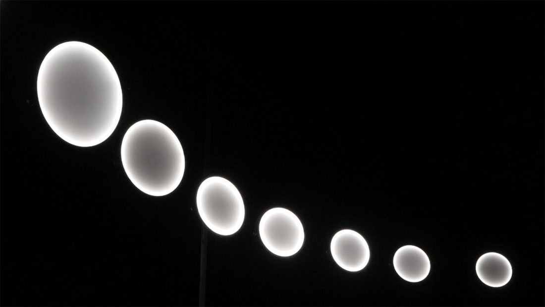 VOLNA, 'Duel' installation, 2019. © VOLNA